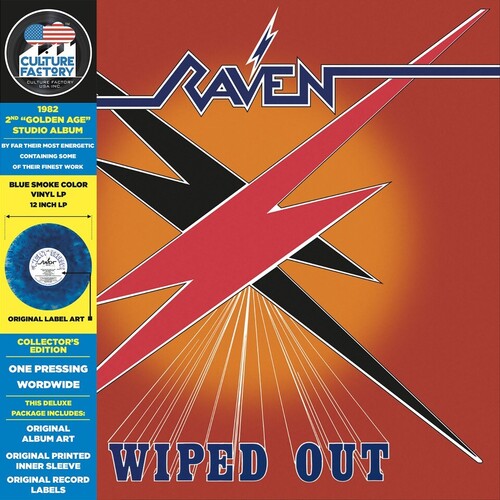 Raven - Wiped Out - Orange & Blue Smoke - Golden Apple Comics