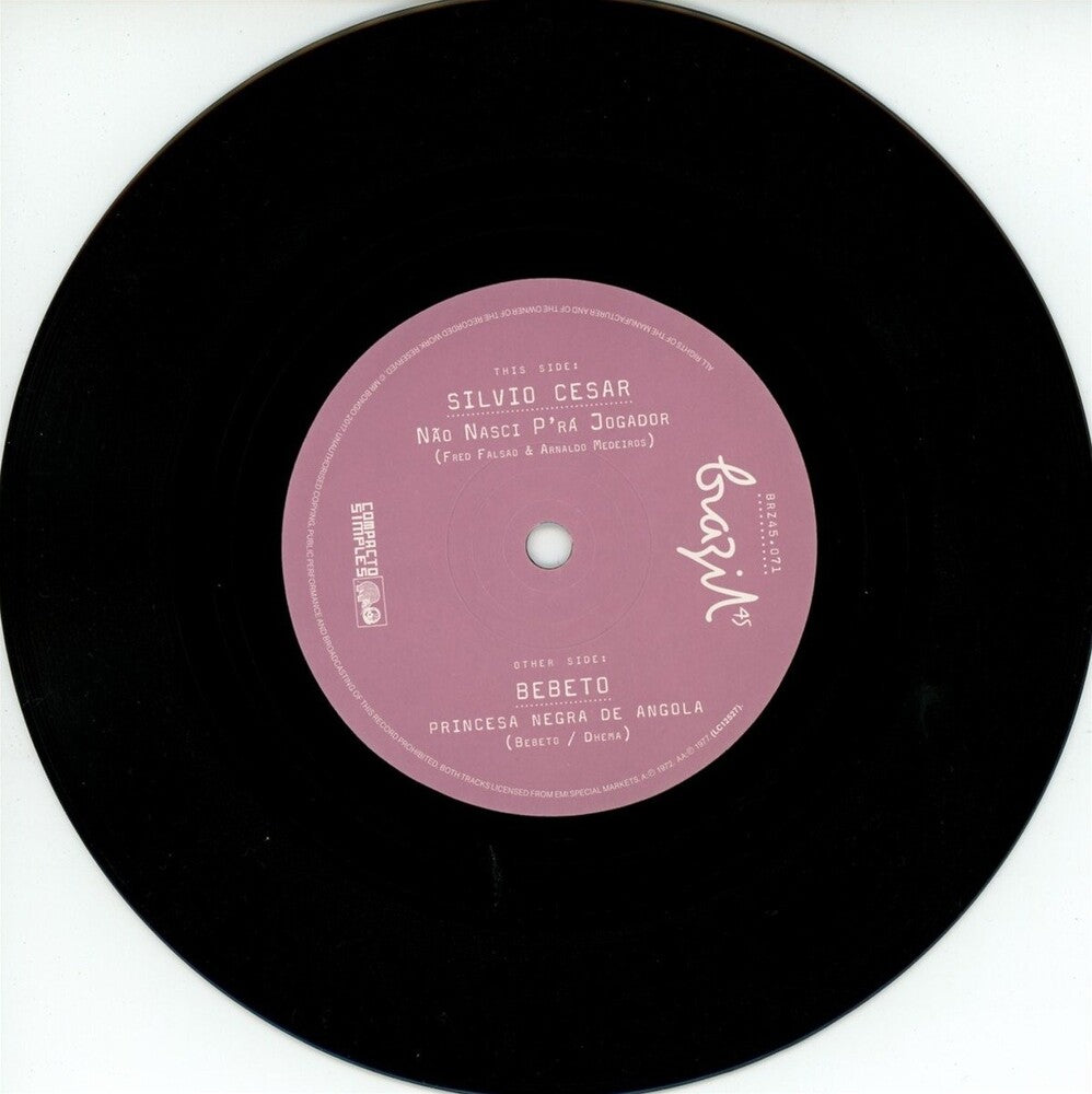 Nao Nasci P'ra Jogador / Princesa Negra De Angola [7" Vinyl] - Golden Apple Comics