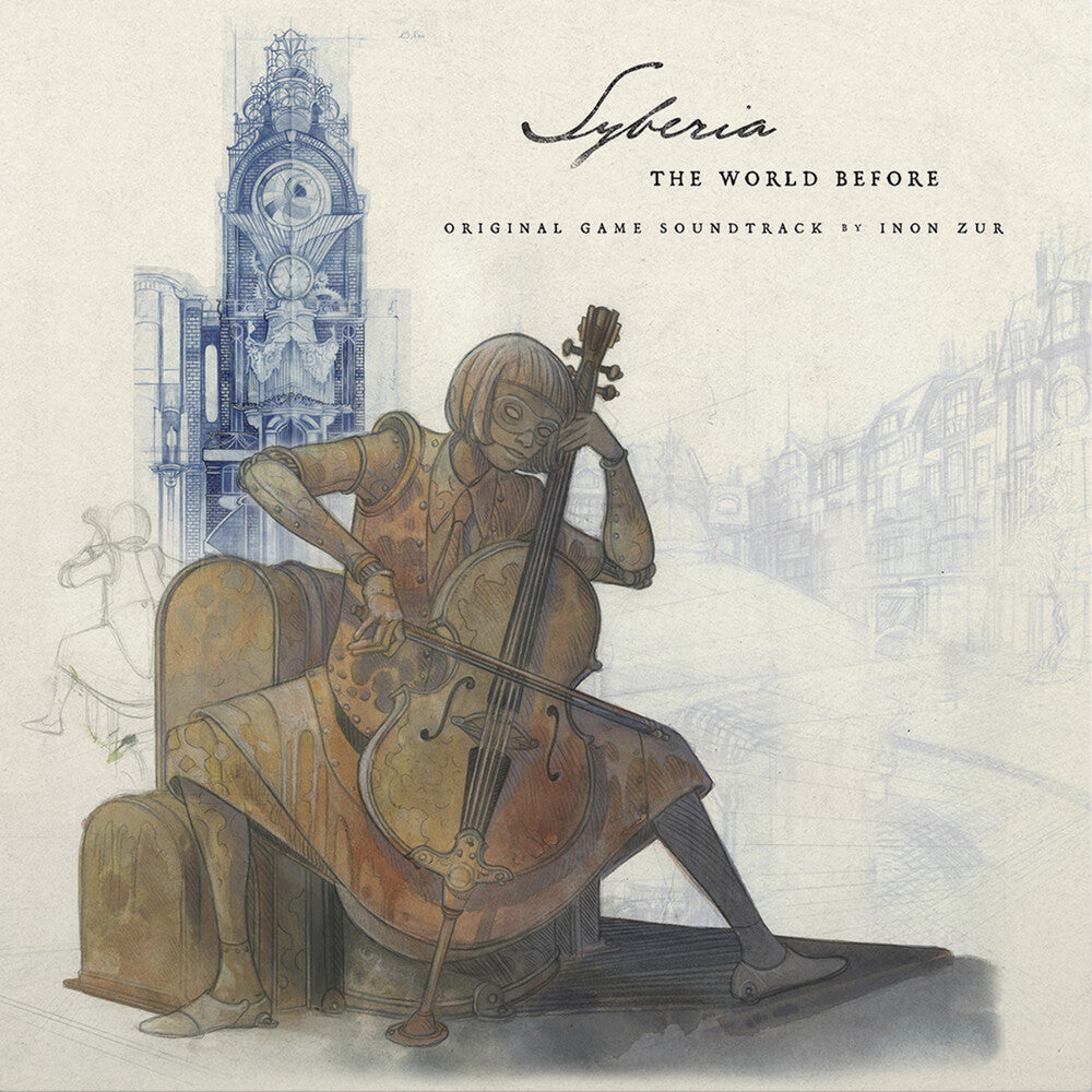 Syberia: The World Before (Original Game Soundtrack) [Clear Brown/Clear Aqua Galaxy 2 LP]
