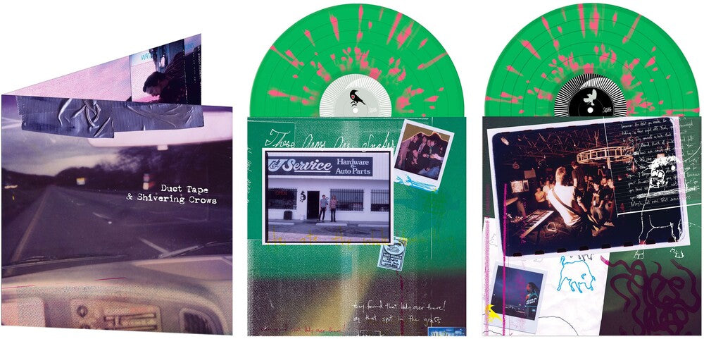 Duct Tape & Shivering Crows [Translucent Green w/ Opaque Pink Splatter 2LP]