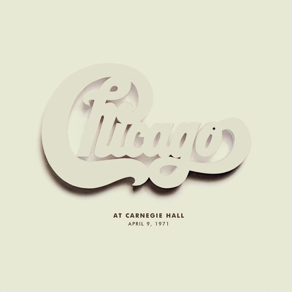 Chicago At Carnegie Hall, April 9, 1971 (Live) [RSD 2022]