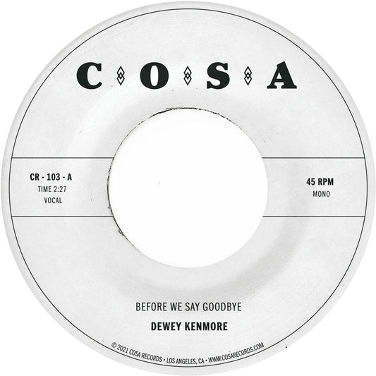 Before We Say Goodbye (Clear) [Colored Vinyl] [Clear Vinyl]