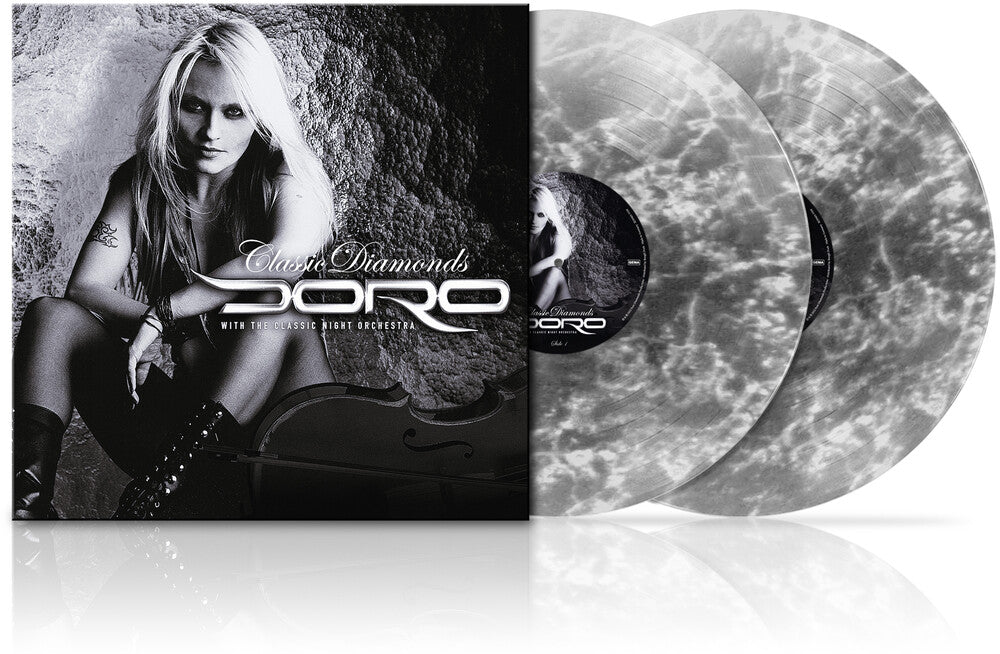 Classic Diamonds (Black White Marbled) (Blk) (Wht) [LP]