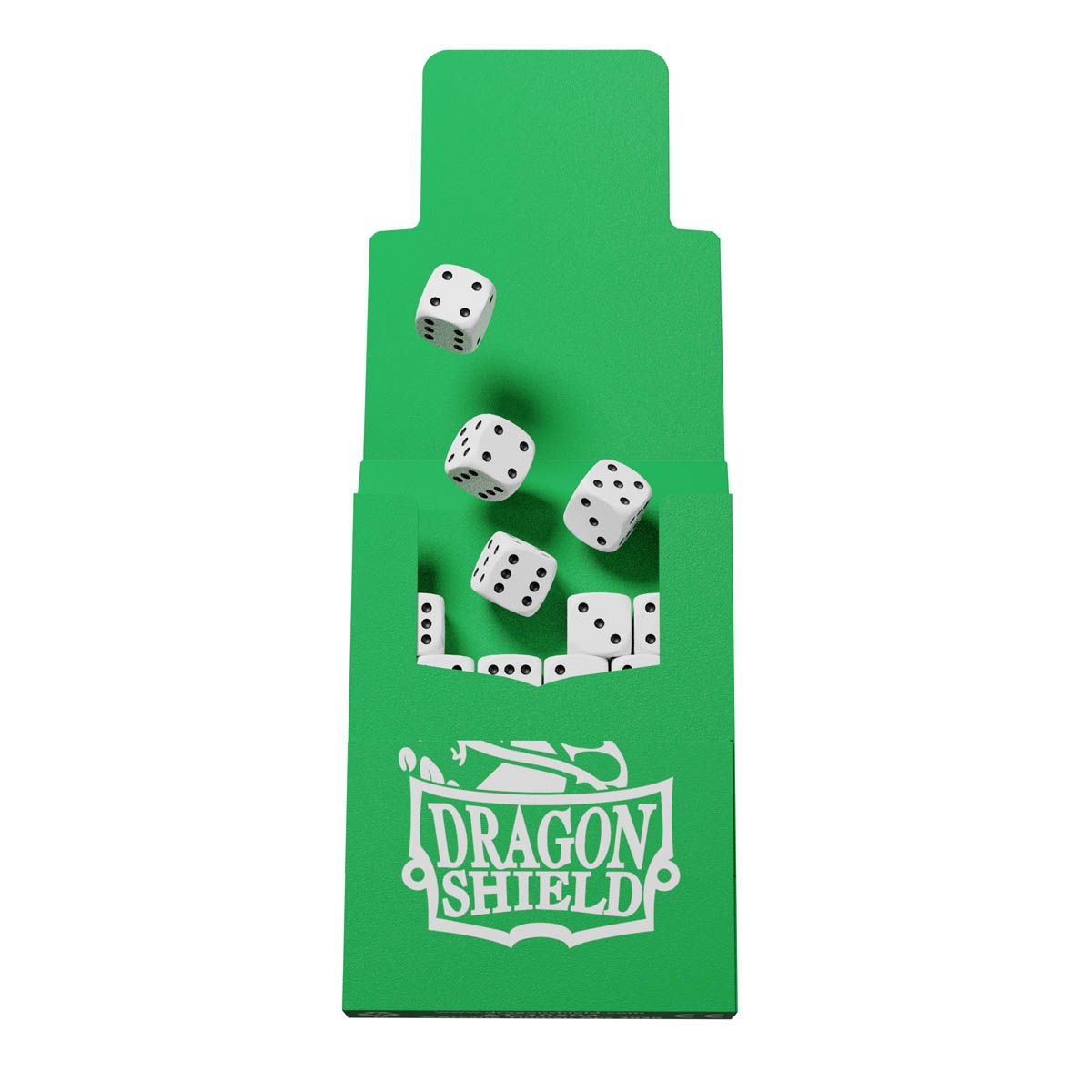 Dragon Shield: Cube Shell Display - Green