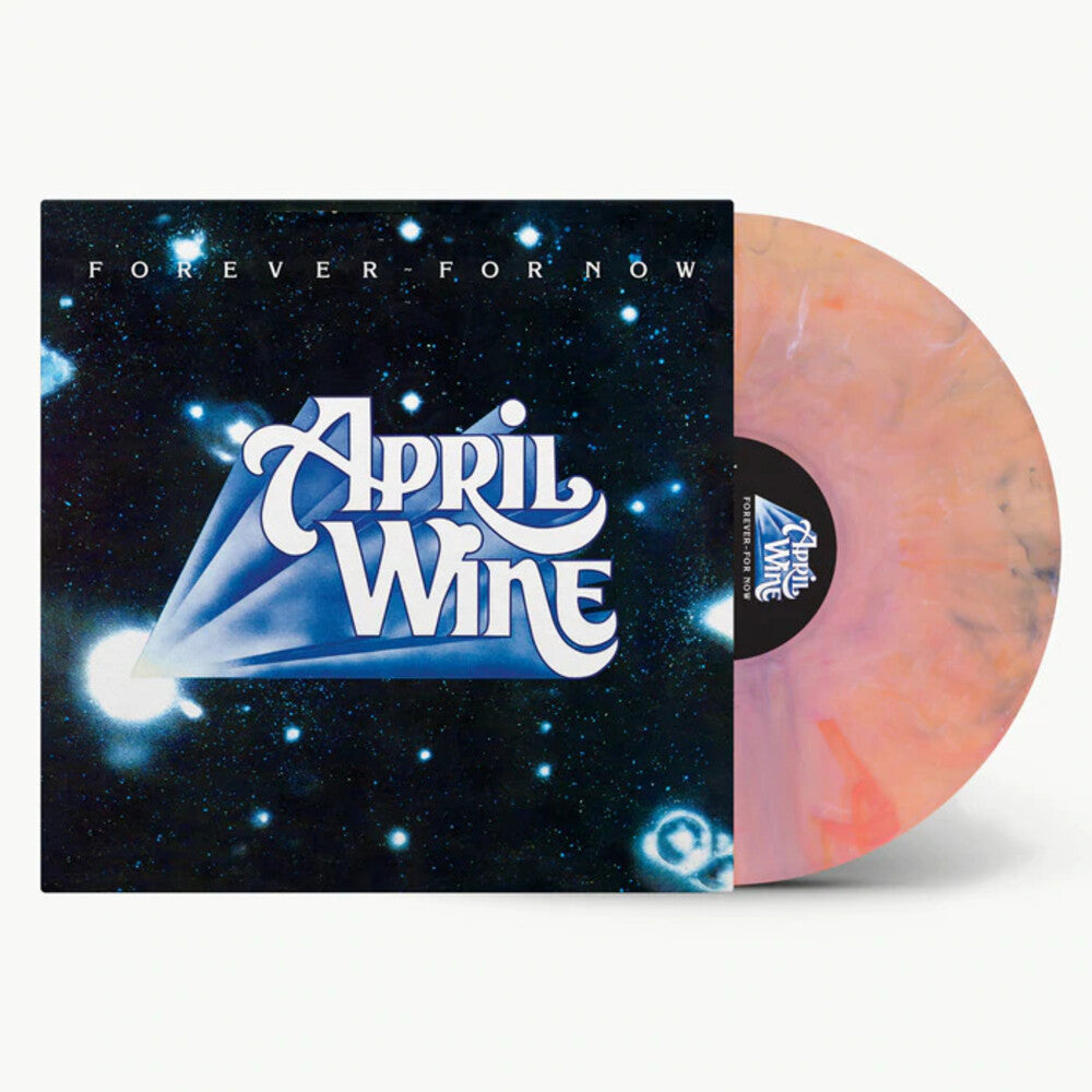 April Wine - Forever For Now - White With Blue, Red & Orange Swirl Vinyl 180G [LP]