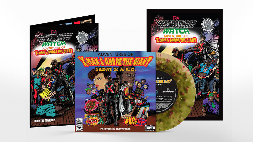 Adventures Of X-Man & Andre The Giant [7" Vinyl]