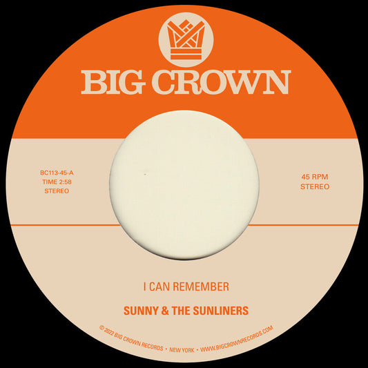 I Can Remember B/W Sitting In The Park [7" Vinyl]