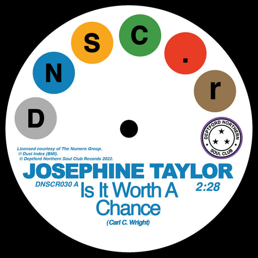 Is It Worth A Chance/Satisfied [7" Vinyl]