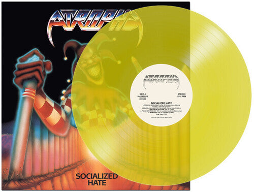 Atrophy - Socialized Hate (IEX) - Clear Yellow (Indie Exclusive Vinyl)