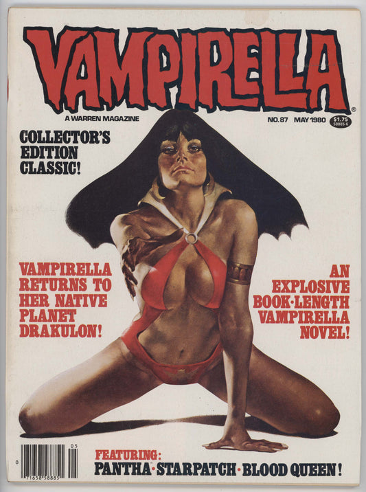 Vampirella 87 Warren 1980 FN Enrich Torres GGA Magazine