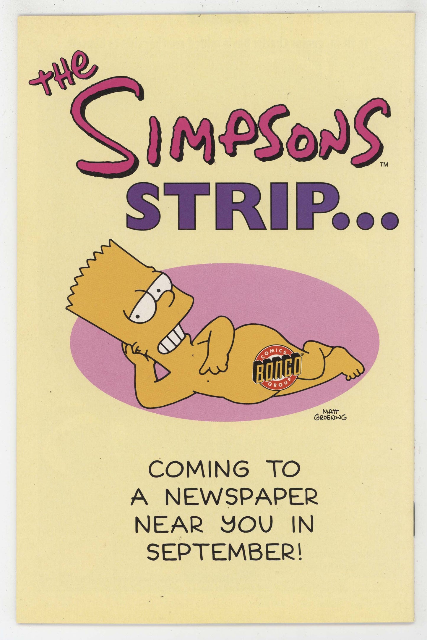 Simpons Comics 44 Bongo 1999 NM Teacher Lisa Bart Bartman Ralph