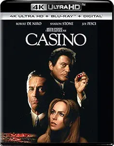 Casino (1995) [4K ULTRA HD BLU-RAY + DIGITAL DOWNLOAD]
