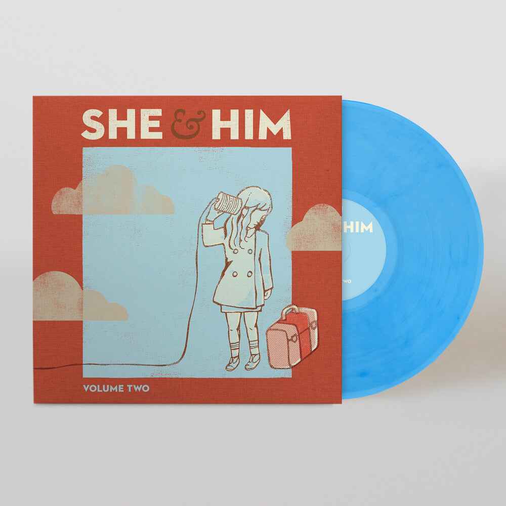 She & Him - Volume Two - Sky Blue (Blue) [Colored Vinyl]