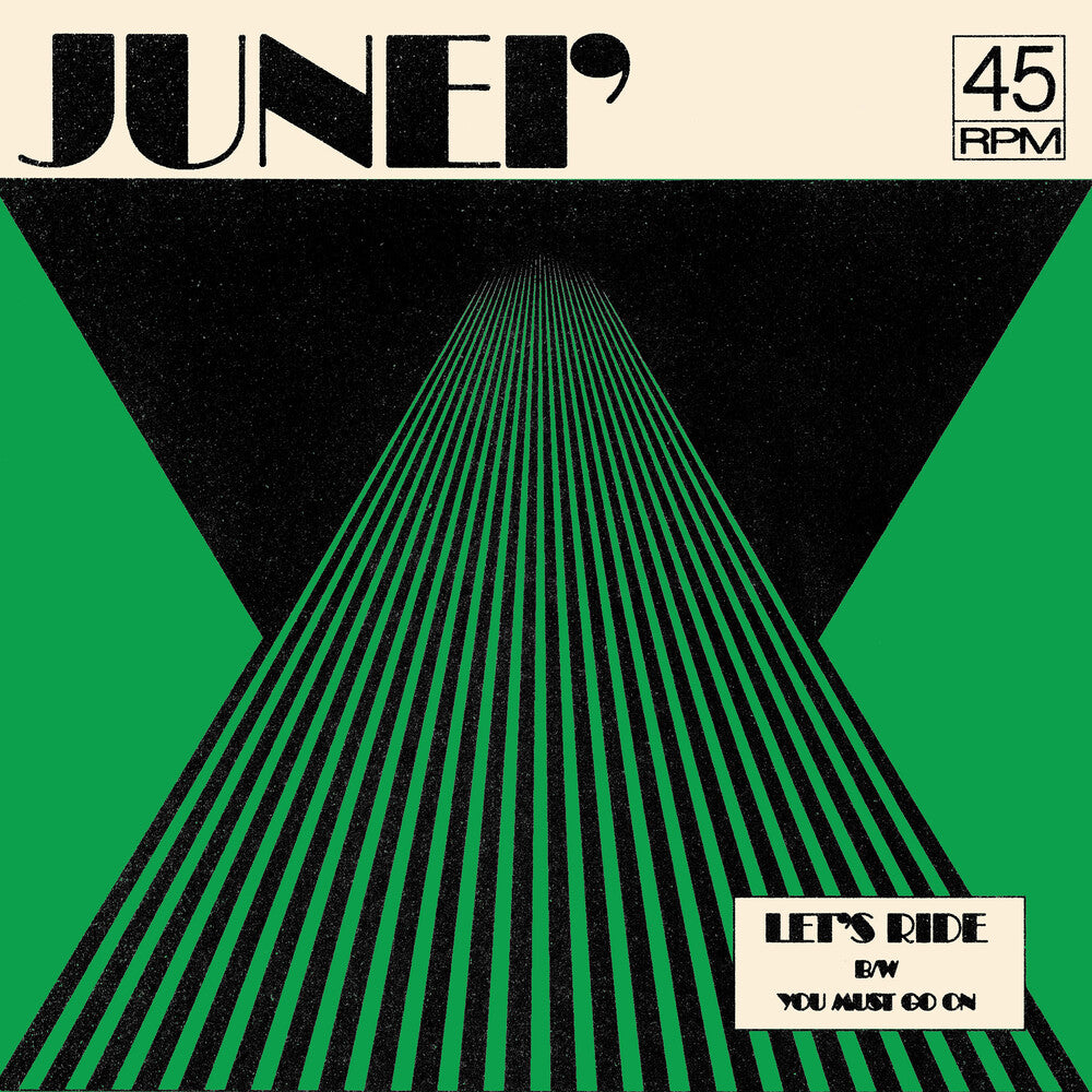 Let's Ride B/W You Must Go On - Clear Green [Clear Vinyl]