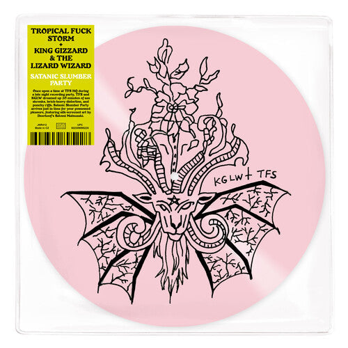 Tropical Fuck Storm & King Gizzard - Satanic Slumber Party [Pink Silkscreened]