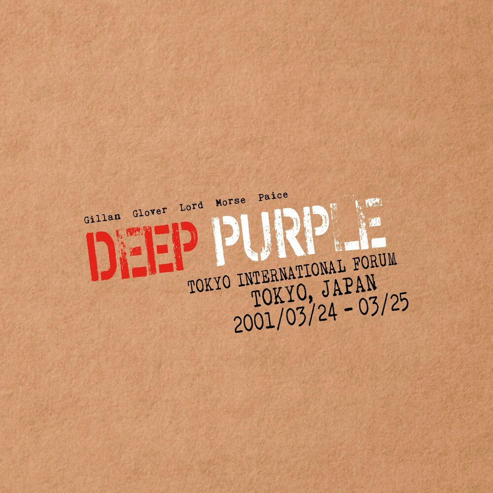 Live In Tokyo 2001 [Clear Vinyl] (Red)