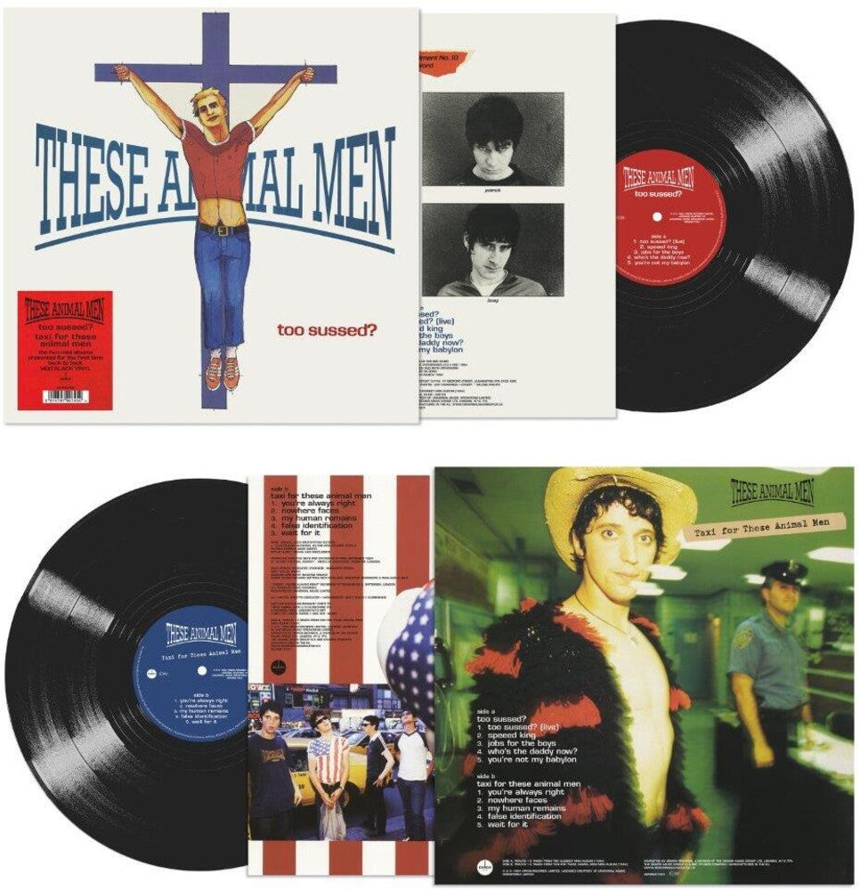 Too Sussed / Taxi For These Animal Men (Blk) (Uk) [LP]