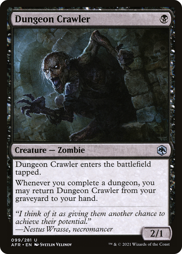 Dungeon Crawler (AFR-099) - Adventures in the Forgotten Realms Foil