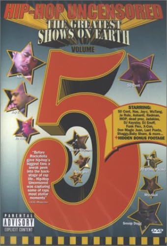 Hip Hop Uncensored, Vol. 5: Greatest Show on Earth DVD