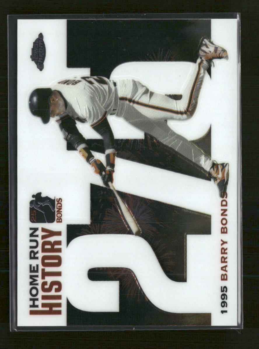 2005 Topps Chrome Home Run History Barry Bonds #BB275 - Golden Apple Comics