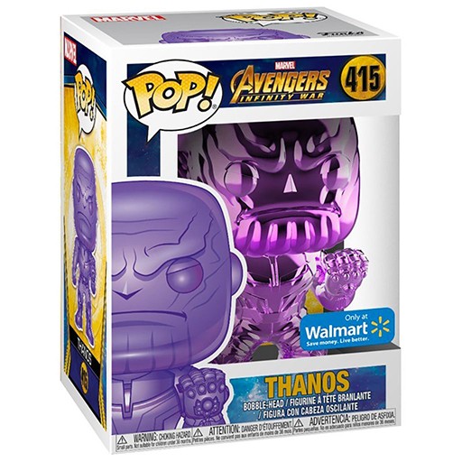 POP! Marvel: 415 Avengers Infinity War, Thanos (Purple CRM) Exclusive