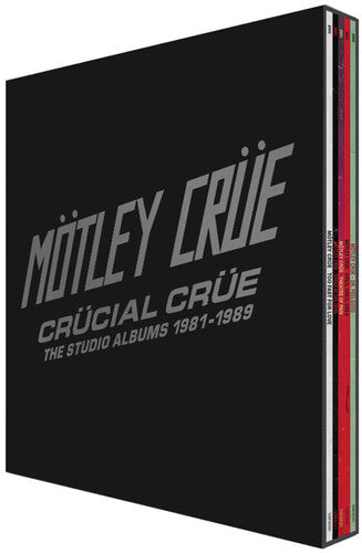 Motley Crue - Crucial Crue: The Studio Albums 1981-1989 (Vinyl LP)