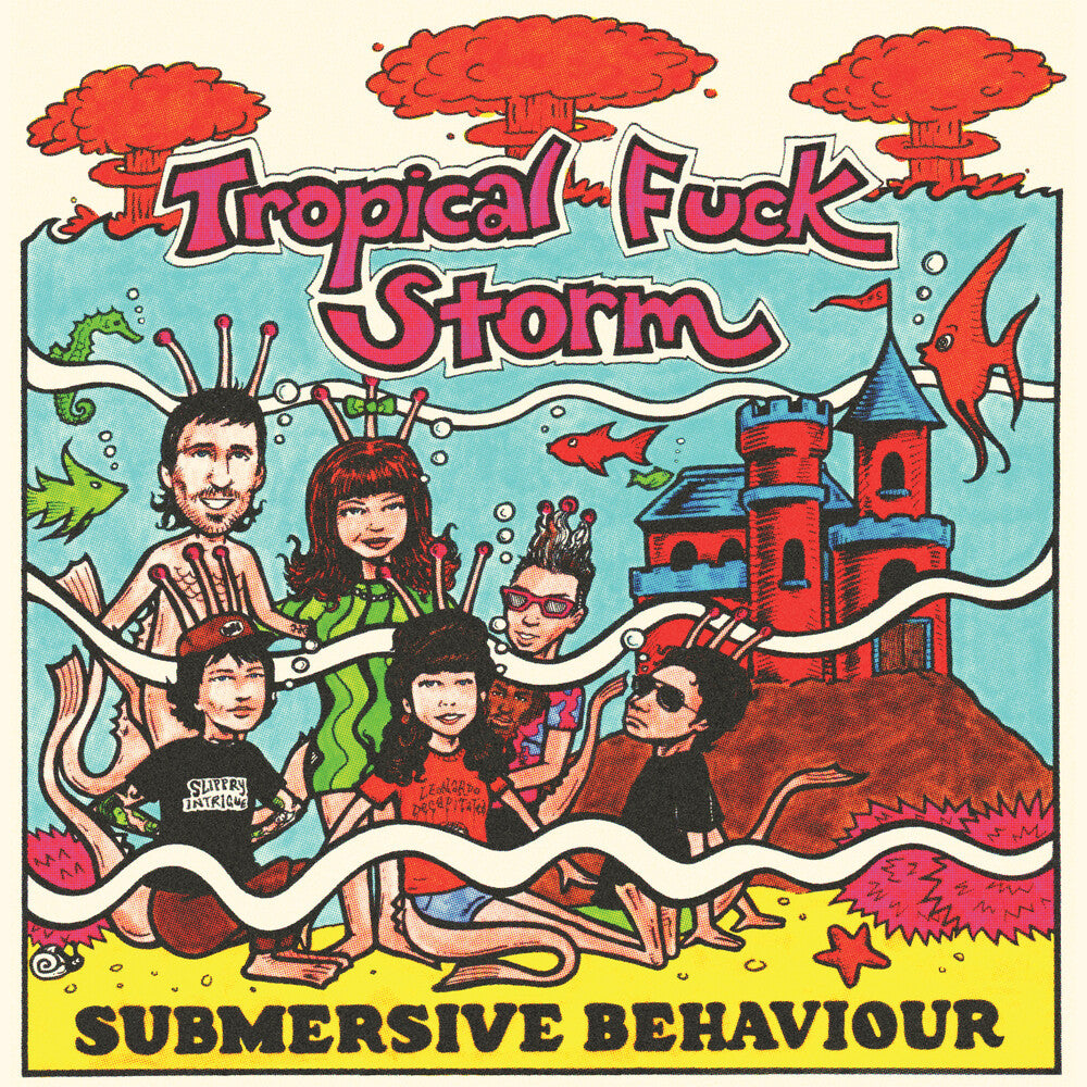 Submersive Behaviour - Clear/Aqua Blue Smoke [LP]