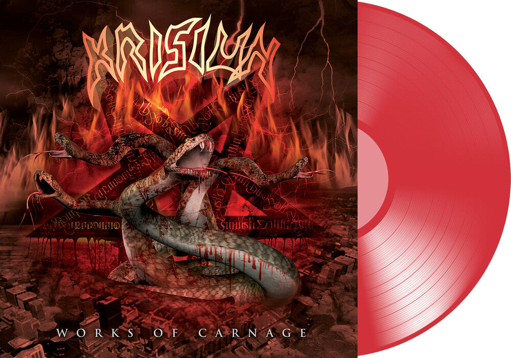 Works Of Carnage - Transparent Red (Bonus Tracks) [LP]
