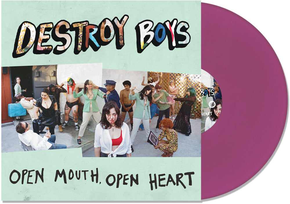 Open Mouth Open Heart - Purple [Colored Vinyl] (Purp)