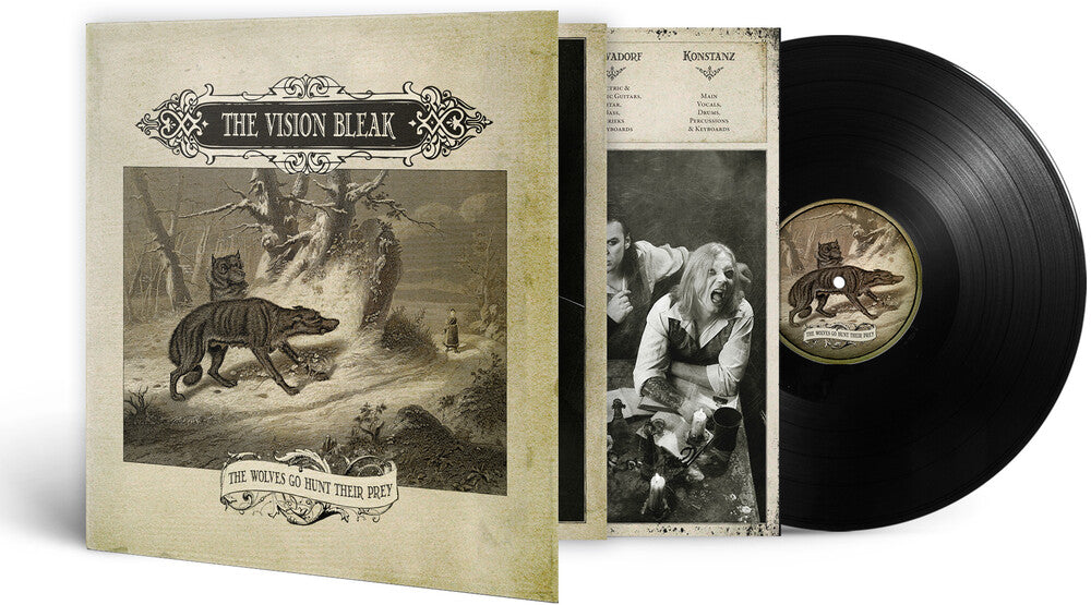 Vision Bleak - Wolves Go Hunt Their Prey (Blk) (Gate) [LP]