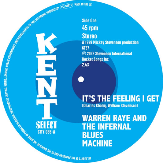 It's The Feeling I Get / I Can'T Turn You Down [7" Vinyl]