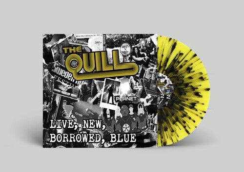 The Quill - Live, New, Borrowed, Blue - Black Yellow Splatter - Golden Apple Comics