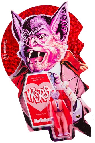 Super7 "The Worst" Valentine's Batula Glow-In-The-Dark Figure