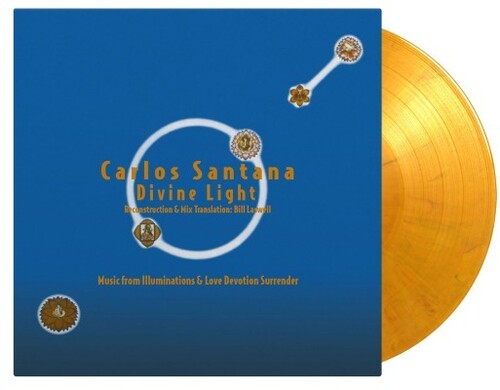 Carlos Santana - Divine Light: Reconstruction & Mix Translation By Bill Laswell (Yellow, Red & Black Marble)