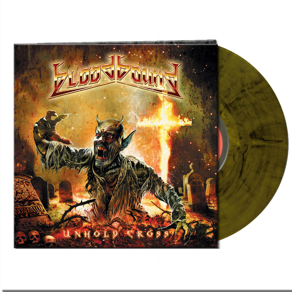 Unholy Cross - Yellow/Black Marbled (Blk) [Clear Vinyl]
