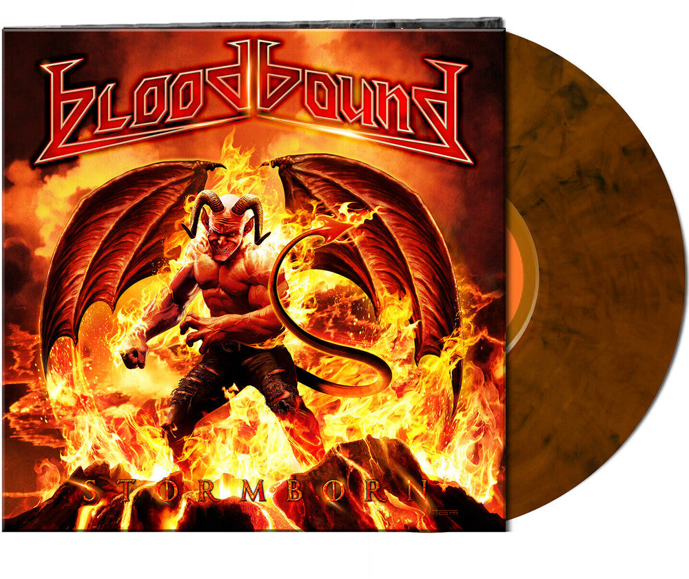 Stormborn - Orange/Black Marbled (Blk) [Clear Vinyl]