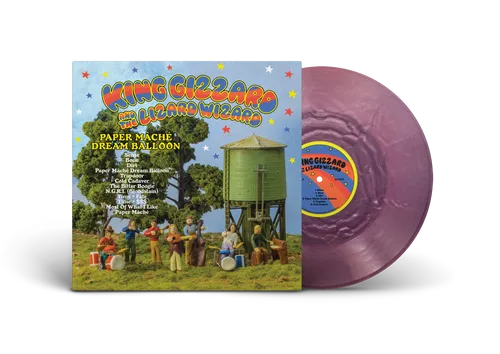 King Gizzard & The Lizard Wizard - Paper Mache Dream Balloon (Limited Edition Pink Seaglass Colored Vinyl)