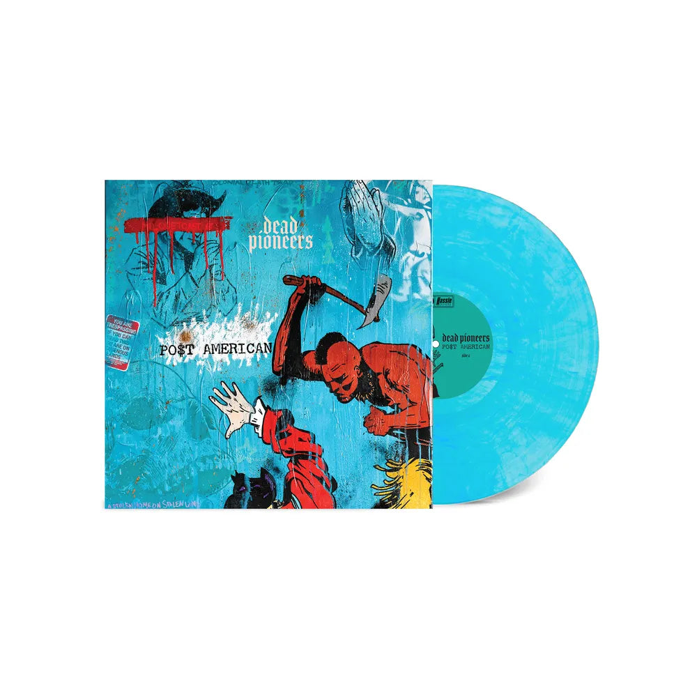 Po$T American [Indie Exclusive Marble Curacao Blue LP]