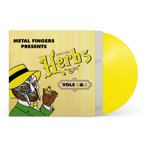 MF DOOM - Metal Fingers Presents: Special Herbs Vol. 3 & 4 [Lemon Yellow LP]