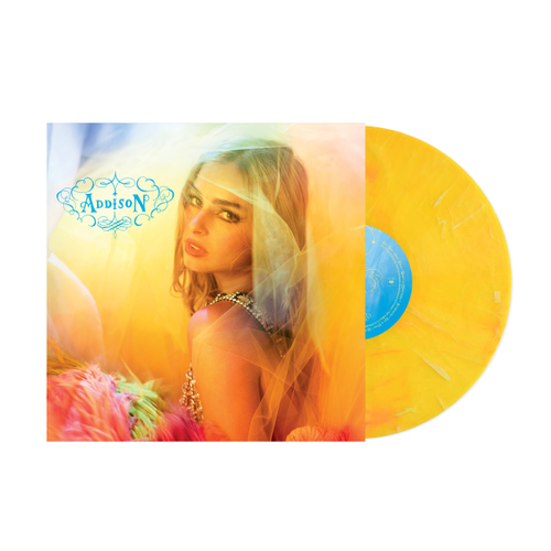 Addison Rae - Addison (Limited Edition Yellow Marble Colored Vinyl)