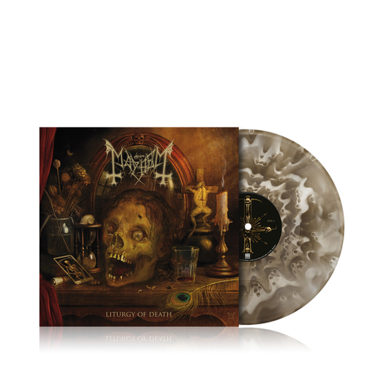 Liturgy Of Death [Indie Exclusive Black Ice Ghost Colored Vinyl & LP-Booklet]