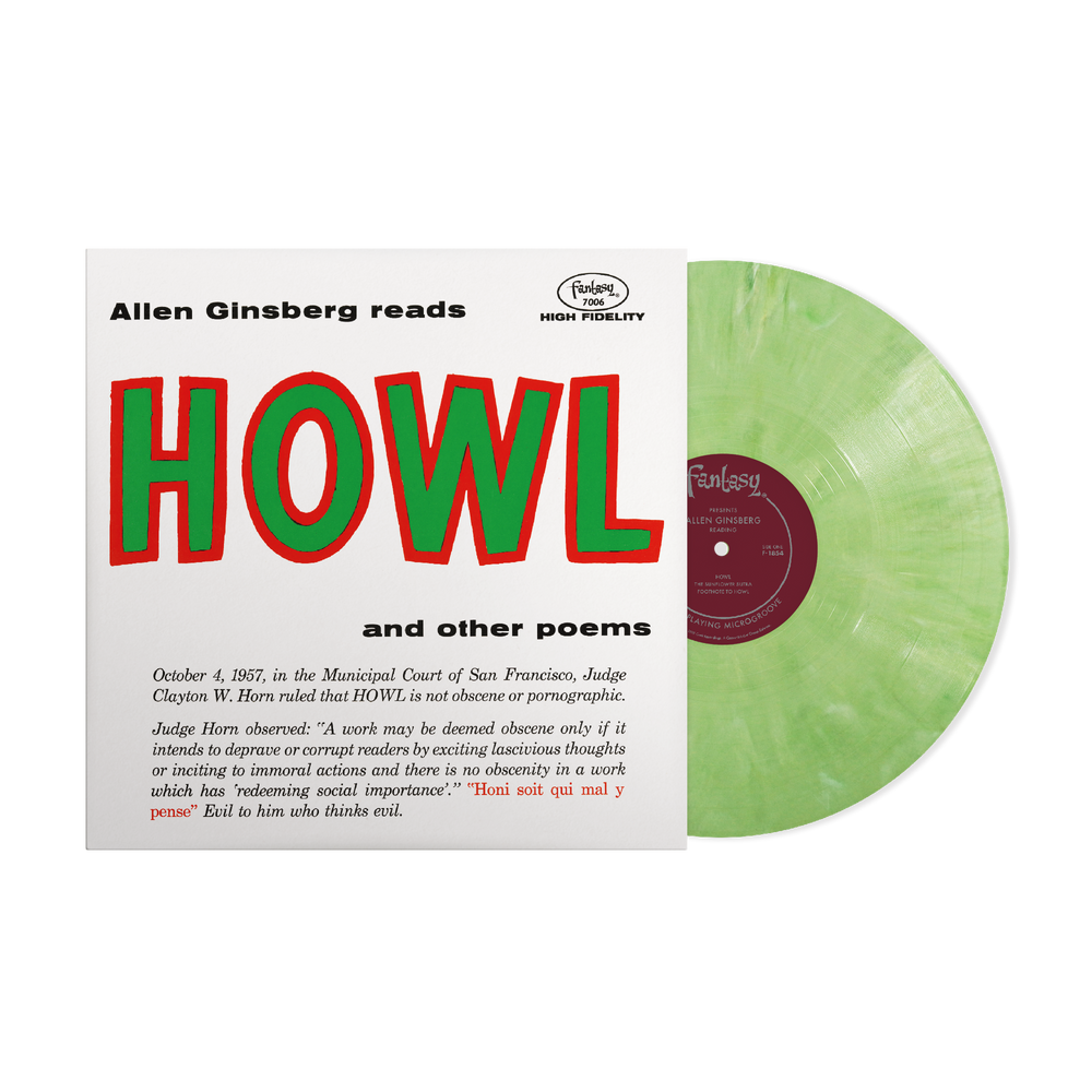 Pre-Order: Howl And Other Poems [Eco-friendly Green Blend]