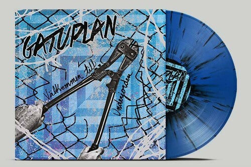 Gatuplan - Valkommen Till Underjorden - Black/blue Splatter - Golden Apple Comics