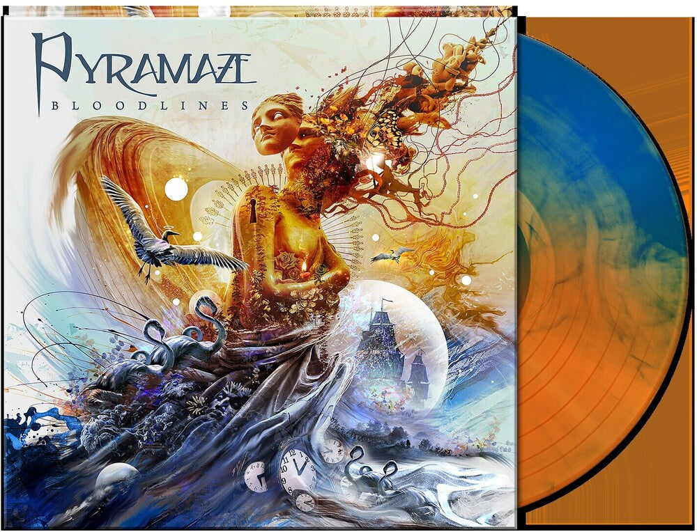 Bloodlines - Orange/Blue Marbled (Blue) [Colored Vinyl]