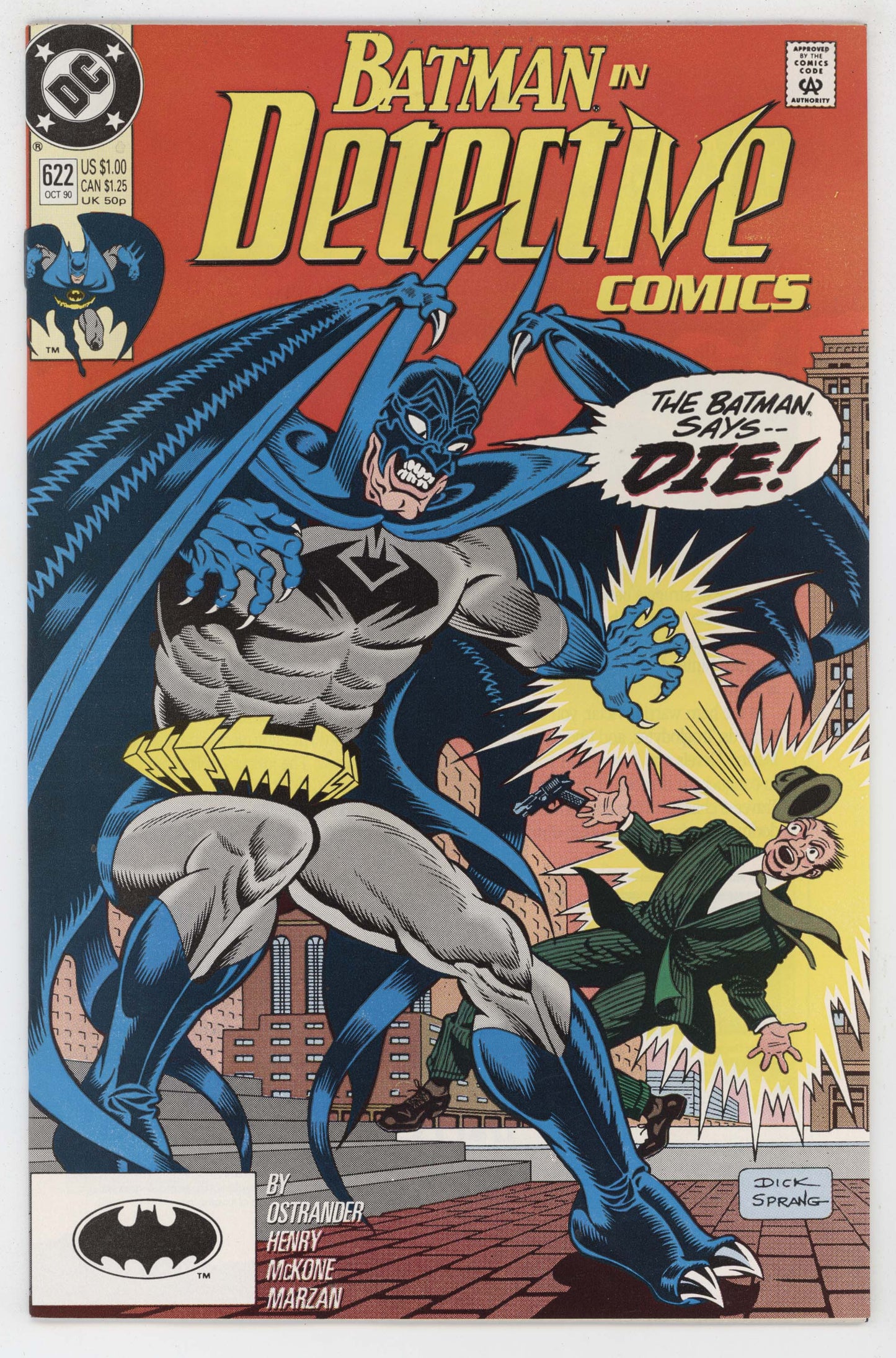 Detective Comics 622 DC 1990 NM Dick Sprang