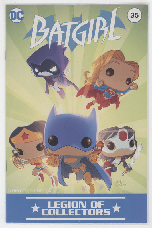 Batgirl 35 DC 2015 NM New 52 Adam Archer Funko Pop Variant Supergirl Raven