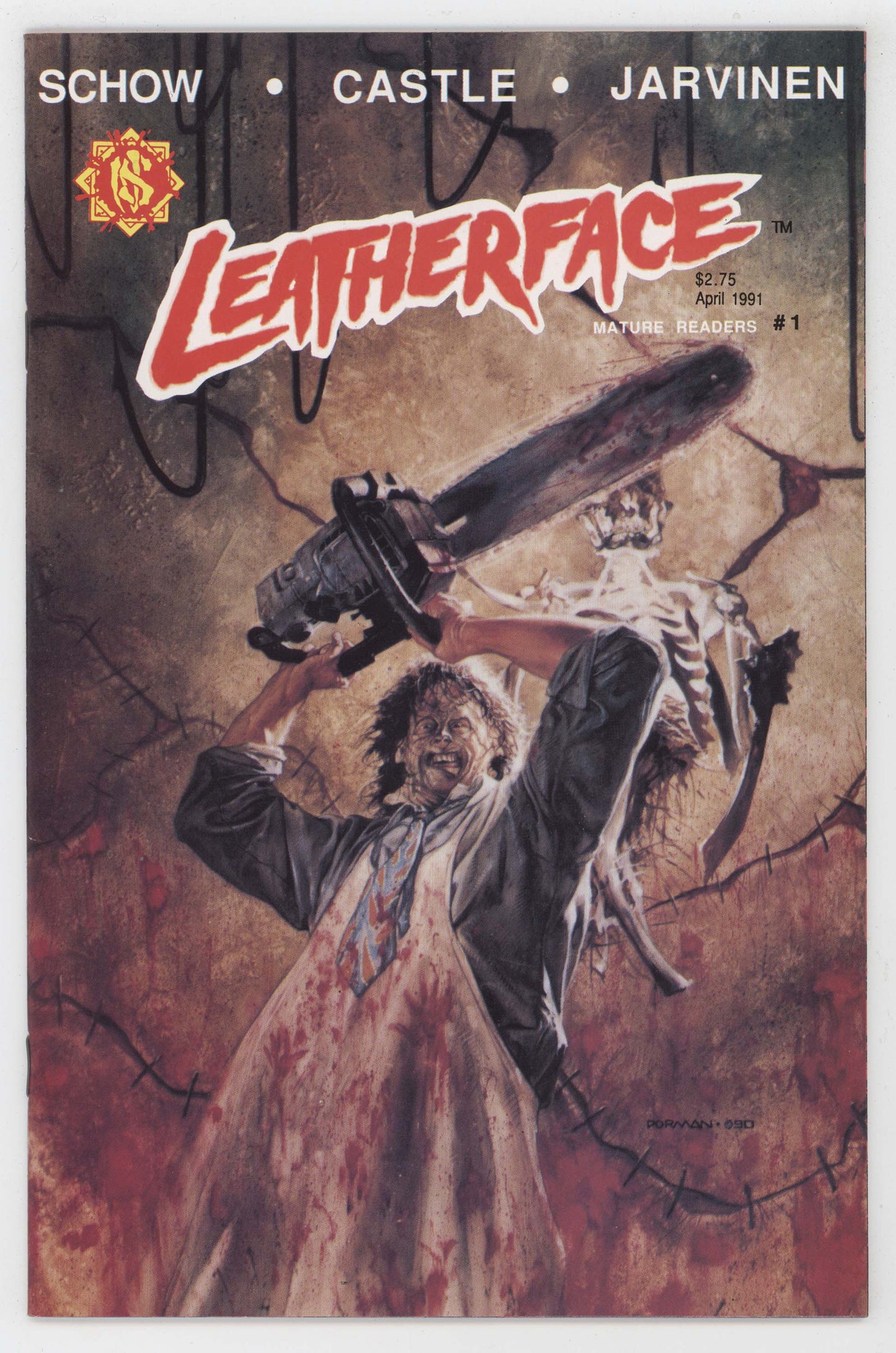 Leatherface 1 Northstar 1991 NM Texas Chainsaw Masacre Horror David Schow