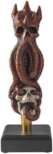 Octopus Skull Beer Tap Handle
