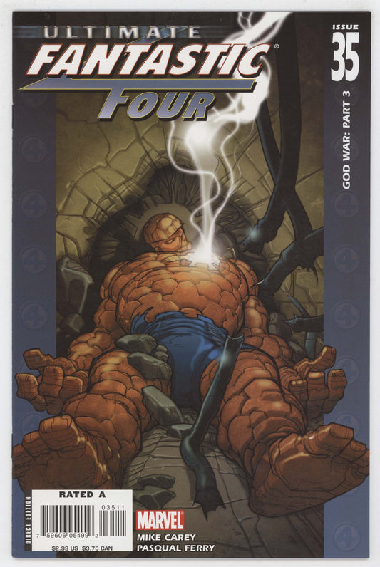 Ultimate Fantastic Four 35 Marvel 2006 NM- 9.2 Pasqual Ferry Mike Carey