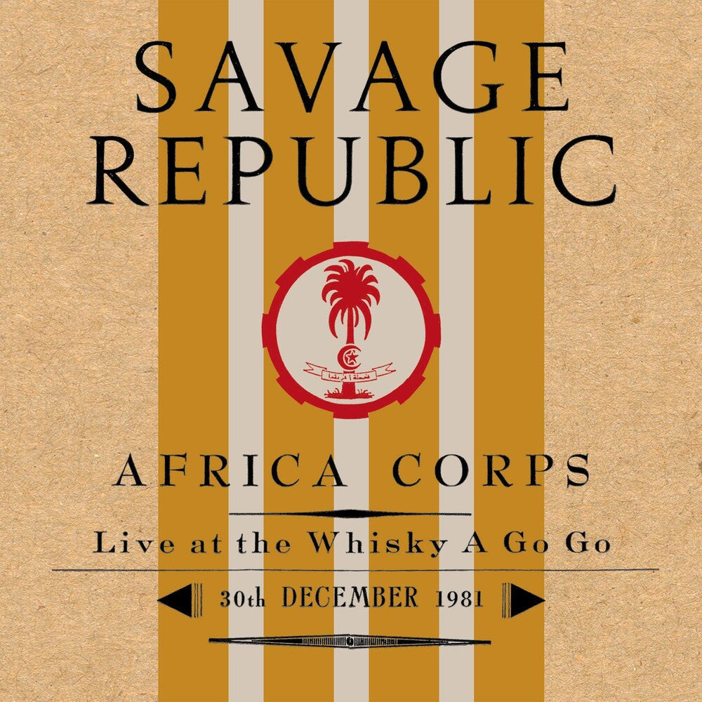 Africa Corps Live At The Whisky A Go Go 12/30/1981 [LP]